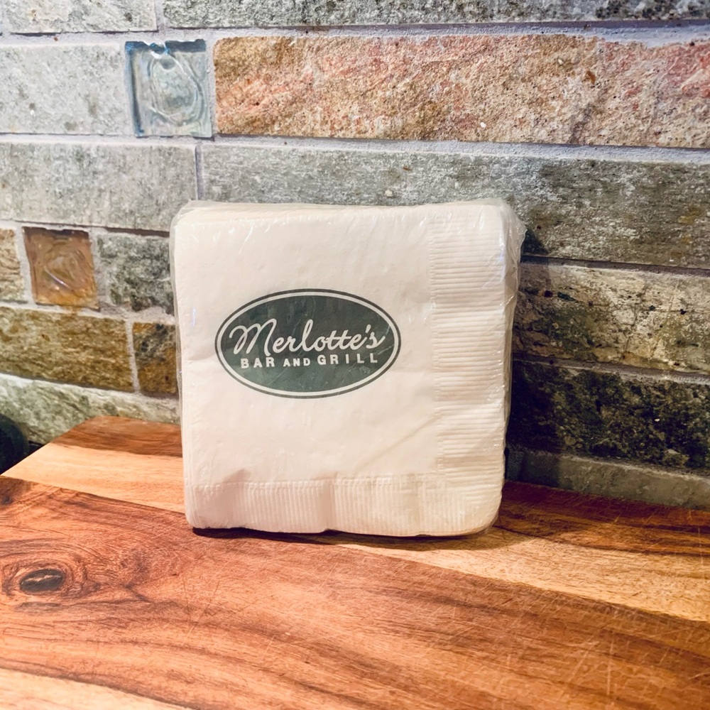 Merlottes bar and Grill napkins
